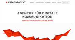 Desktop Screenshot of creativeagent.ch